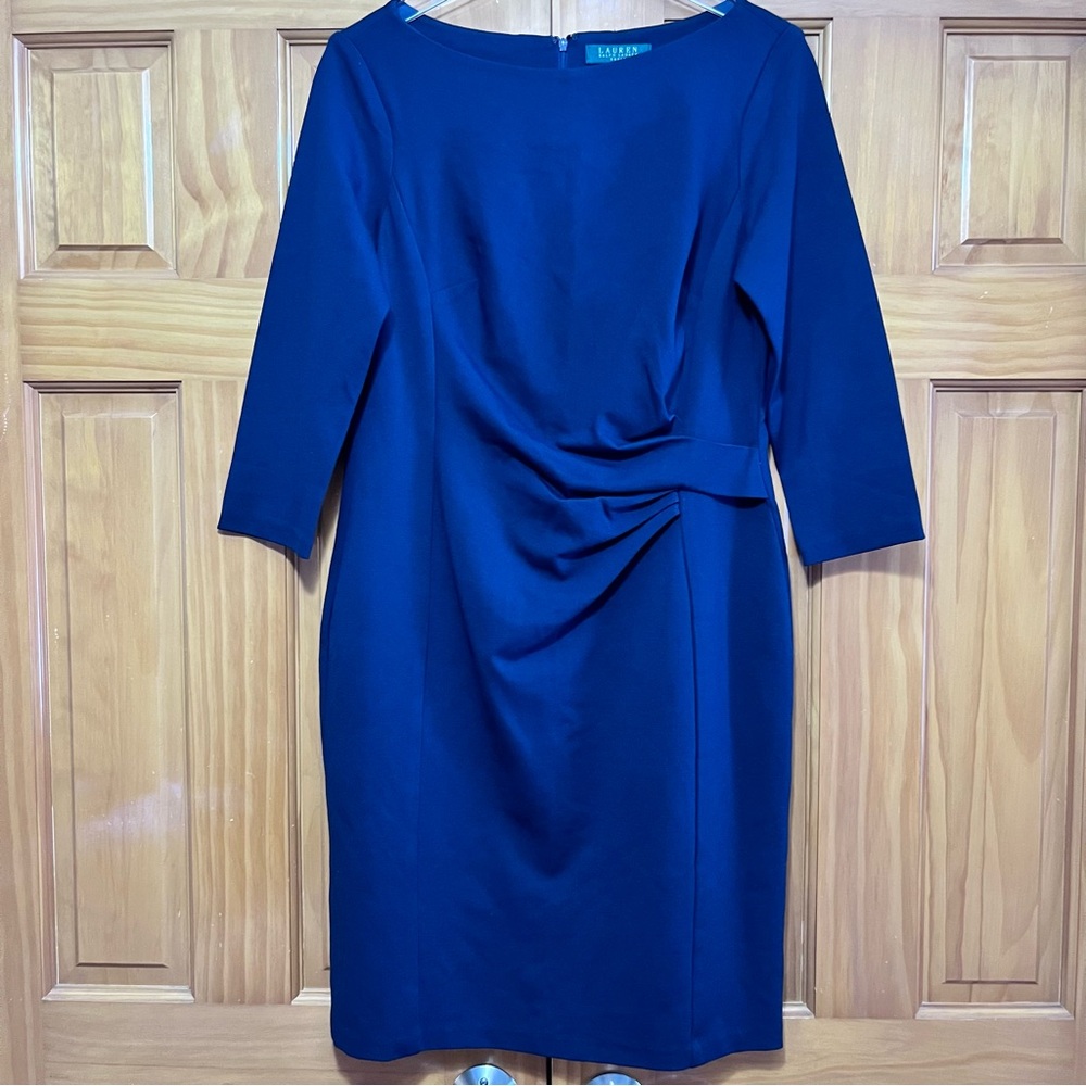Lauren Ralph Lauren Navy Blue Dress Size 12